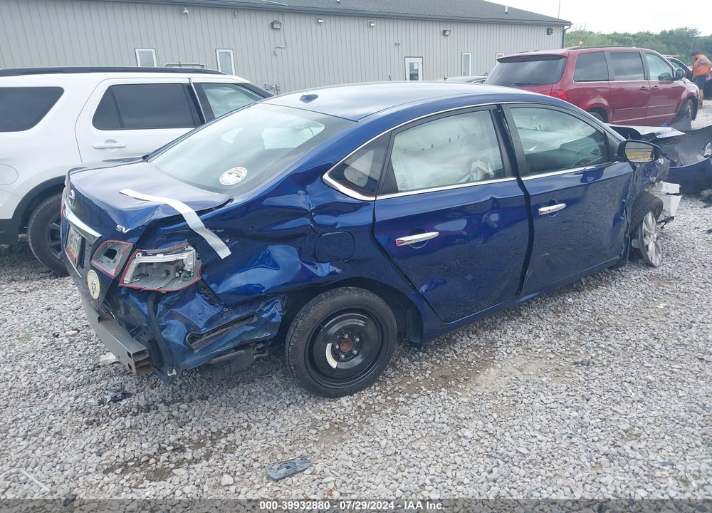 2019 NISSAN SENTRA SV VIN: 3N1AB7AP7KY271524