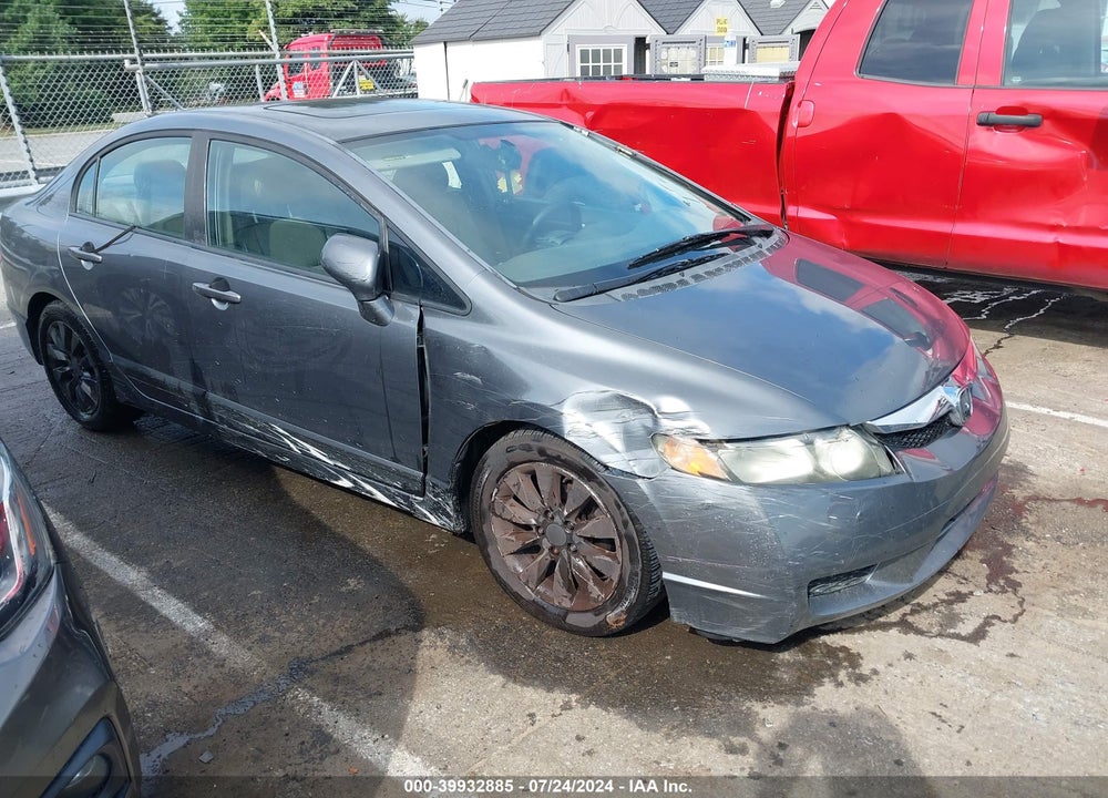 2011 HONDA CIVIC EX-L VIN: 19XFA1F92BE022109