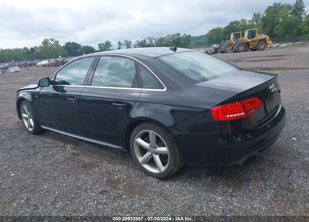 2012 AUDI A4 2.0T PREMIUM VIN: WAUFFAFL7CA102228
