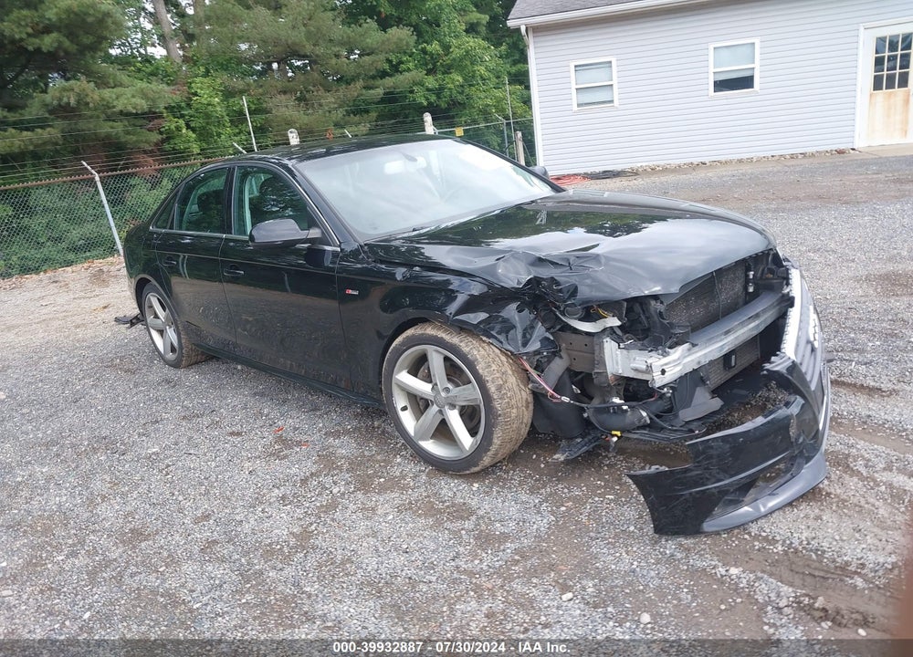 2012 AUDI A4 2.0T PREMIUM VIN: WAUFFAFL7CA102228