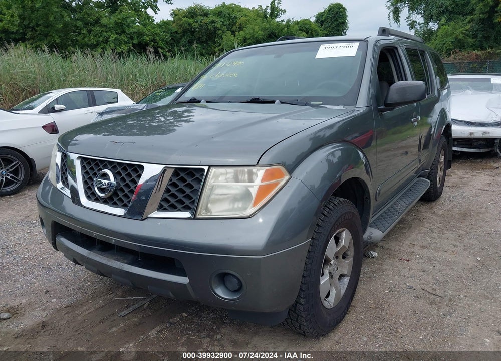 2005 NISSAN PATHFINDER XE VIN: 5N1AR18W15C724791