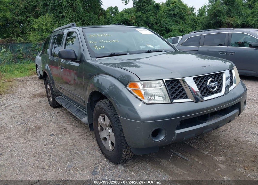 2005 NISSAN PATHFINDER XE VIN: 5N1AR18W15C724791