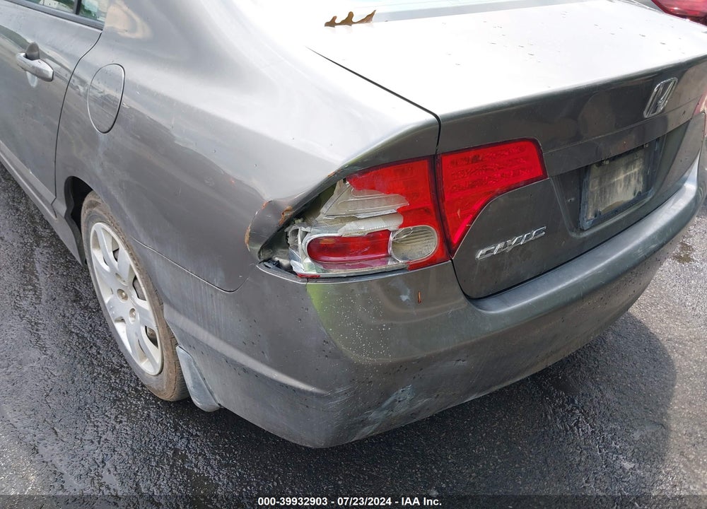2008 HONDA CIVIC LX VIN: 2HGFA16578H345194