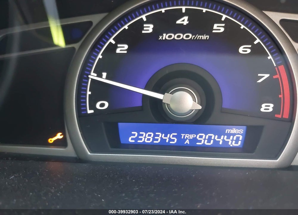 2008 HONDA CIVIC LX VIN: 2HGFA16578H345194