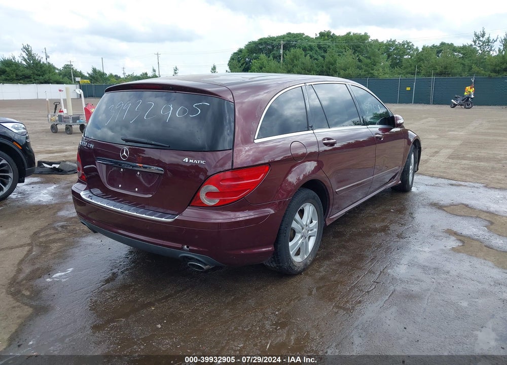 2008 MERCEDES-BENZ R 320 CDI 4MATIC VIN: 4JGCB22E28A075148