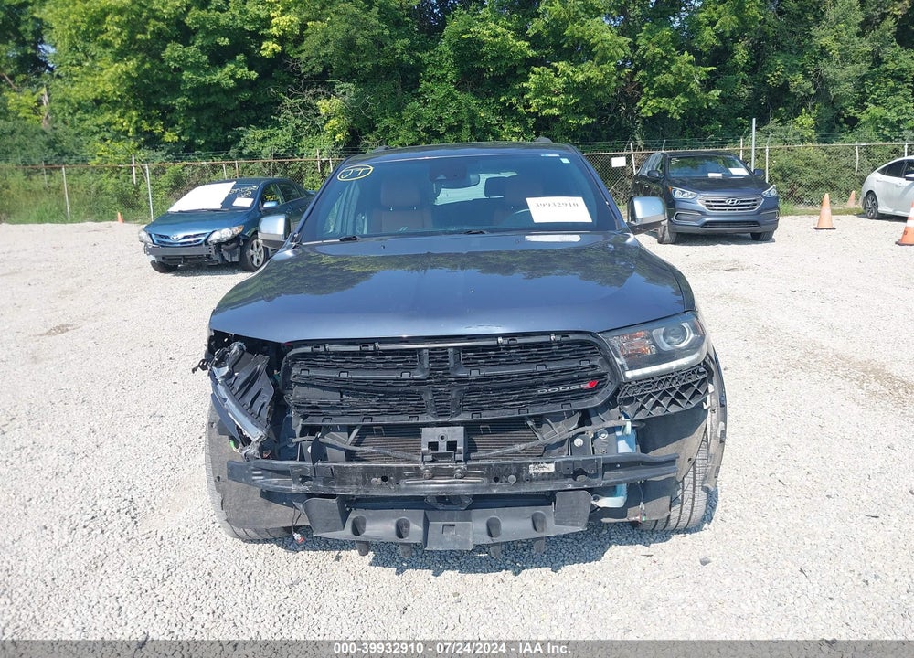 2019 DODGE DURANGO CITADEL ANODIZED PLATINUM AWD VIN: 1C4RDJEG6KC739060