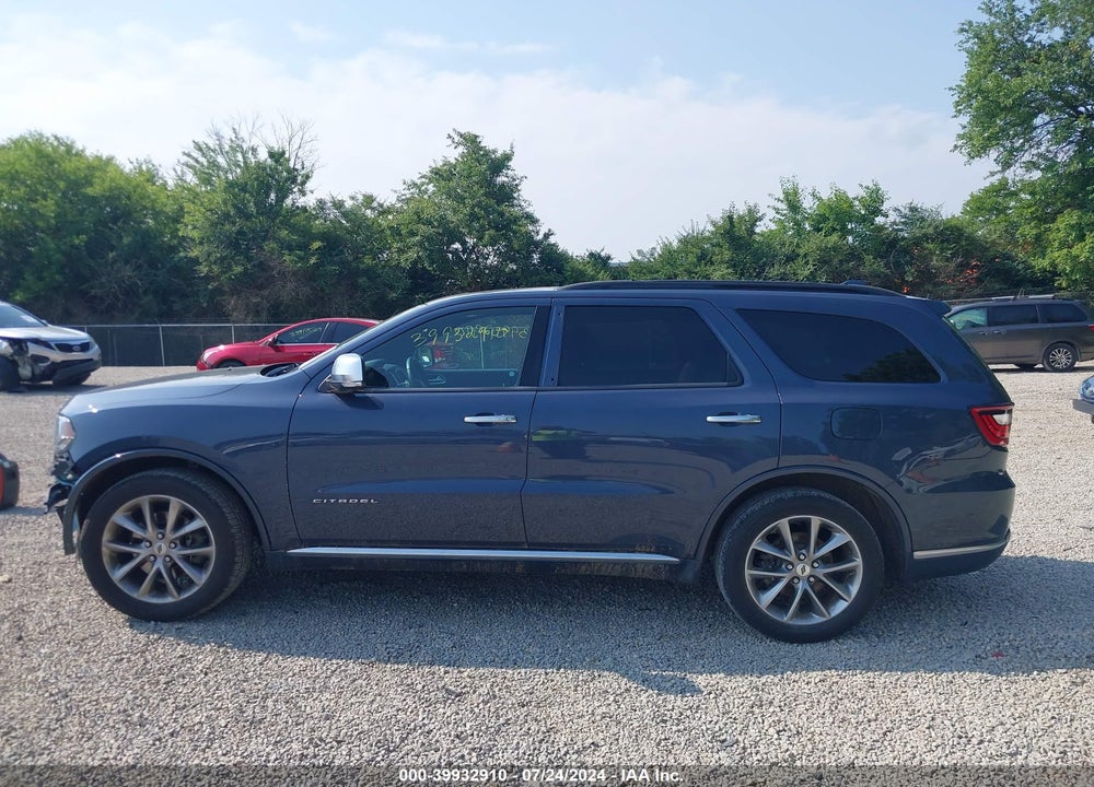 2019 DODGE DURANGO CITADEL ANODIZED PLATINUM AWD VIN: 1C4RDJEG6KC739060