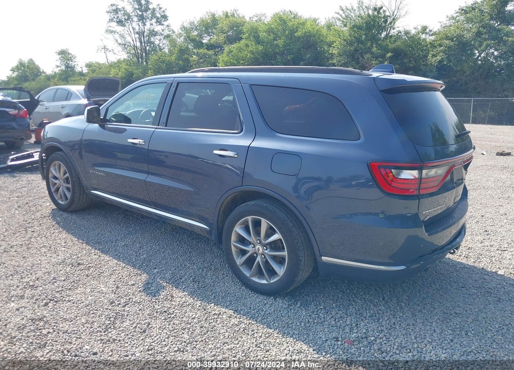 2019 DODGE DURANGO CITADEL ANODIZED PLATINUM AWD VIN: 1C4RDJEG6KC739060