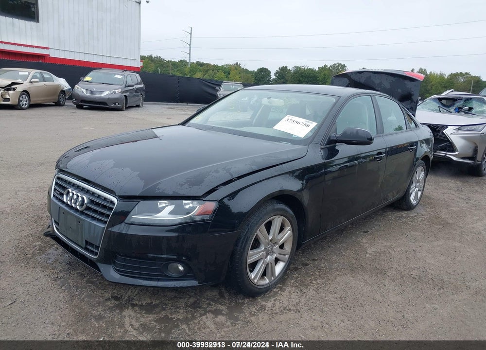 2011 AUDI A4 2.0T PREMIUM VIN: WAUBFAFL9BN047884