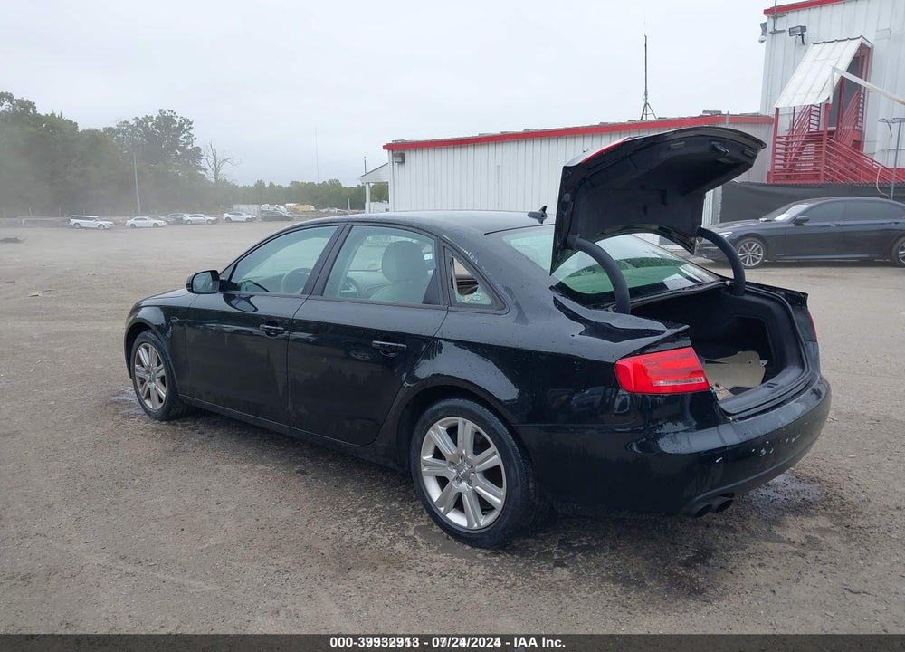 2011 AUDI A4 2.0T PREMIUM VIN: WAUBFAFL9BN047884