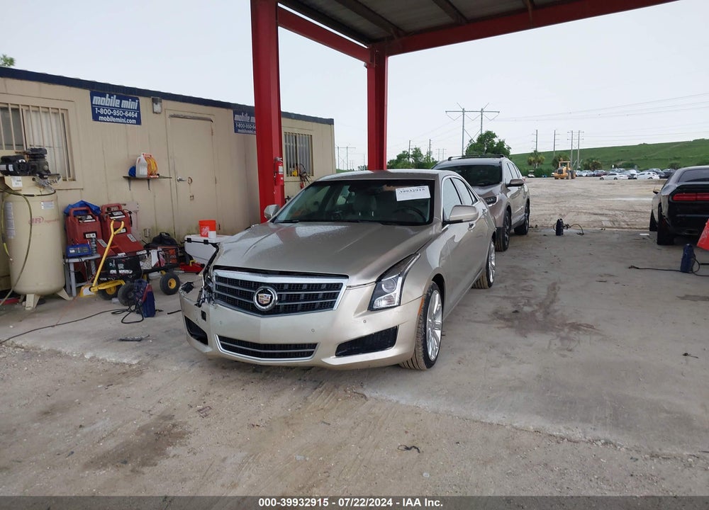 2014 CADILLAC ATS LUXURY VIN: 1G6AH5SX7E0115080