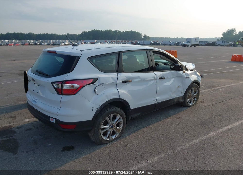 2017 FORD ESCAPE S VIN: 1FMCU0F78HUC60703