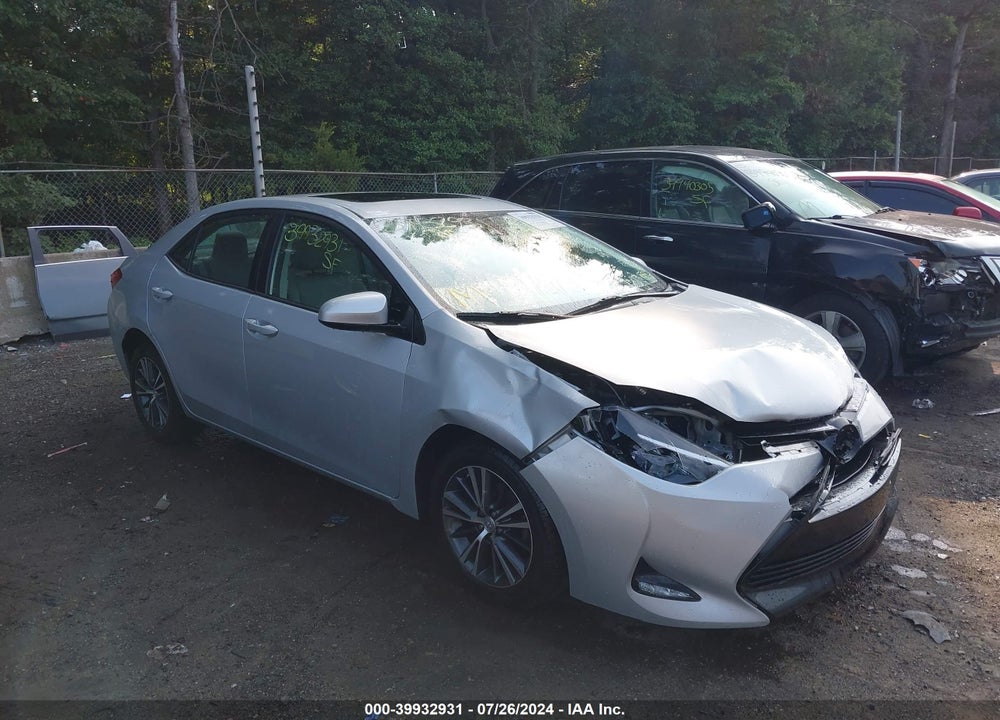 2018 TOYOTA COROLLA LE VIN: 2T1BURHE0JC034190