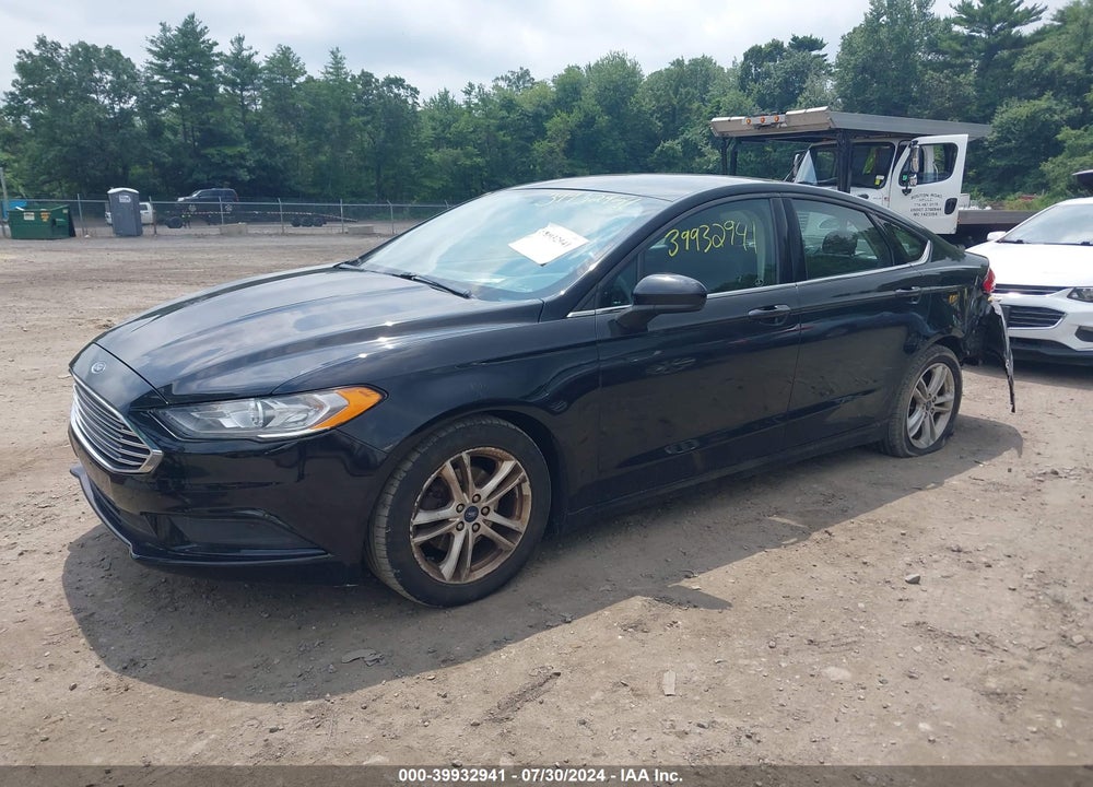 2018 FORD FUSION SE VIN: 3FA6P0HD8JR227912