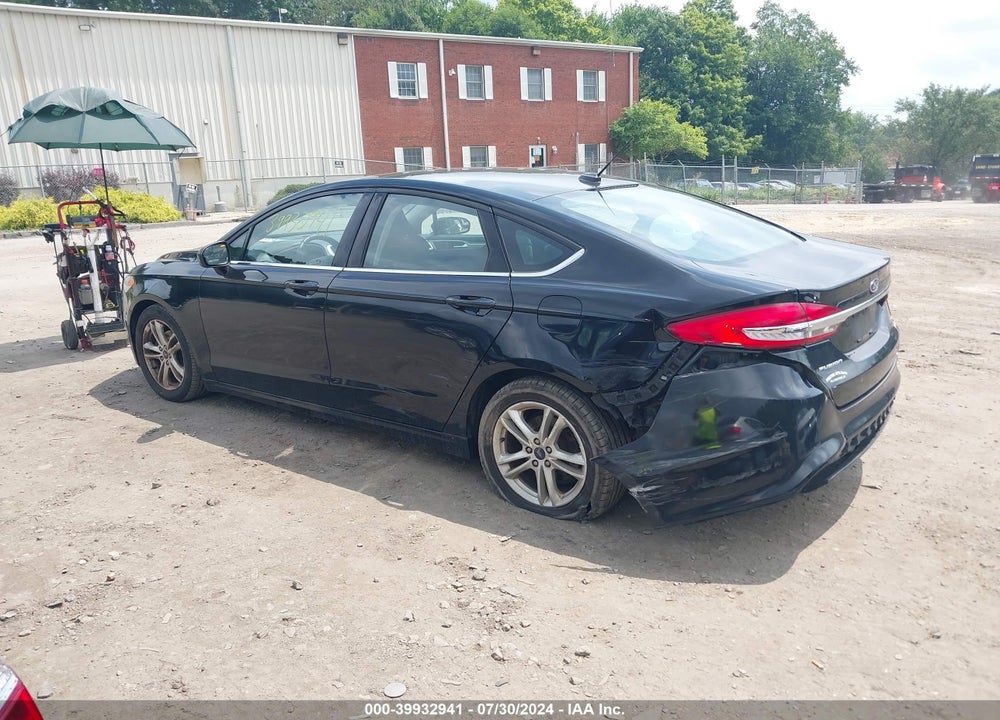 2018 FORD FUSION SE VIN: 3FA6P0HD8JR227912