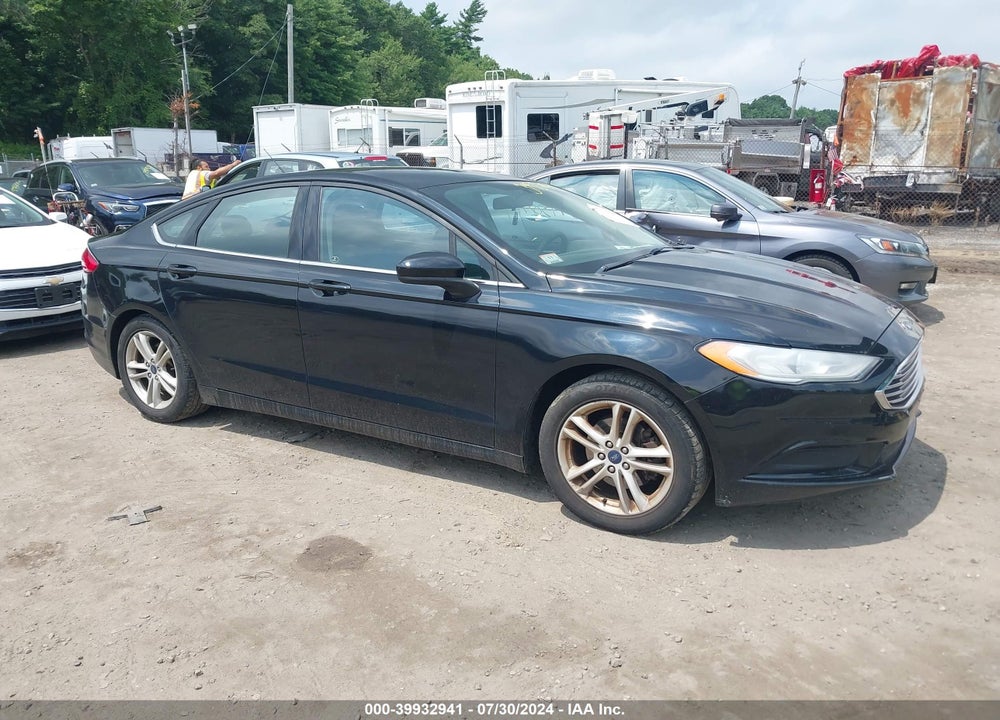 2018 FORD FUSION SE VIN: 3FA6P0HD8JR227912