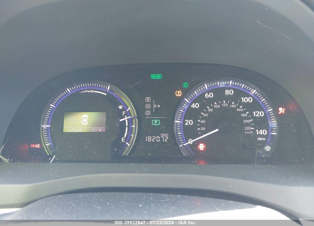 2010 LEXUS HS 250H PREMIUM VIN: JTHBB1BA9A2001327