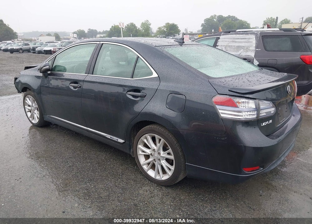 2010 LEXUS HS 250H PREMIUM VIN: JTHBB1BA9A2001327