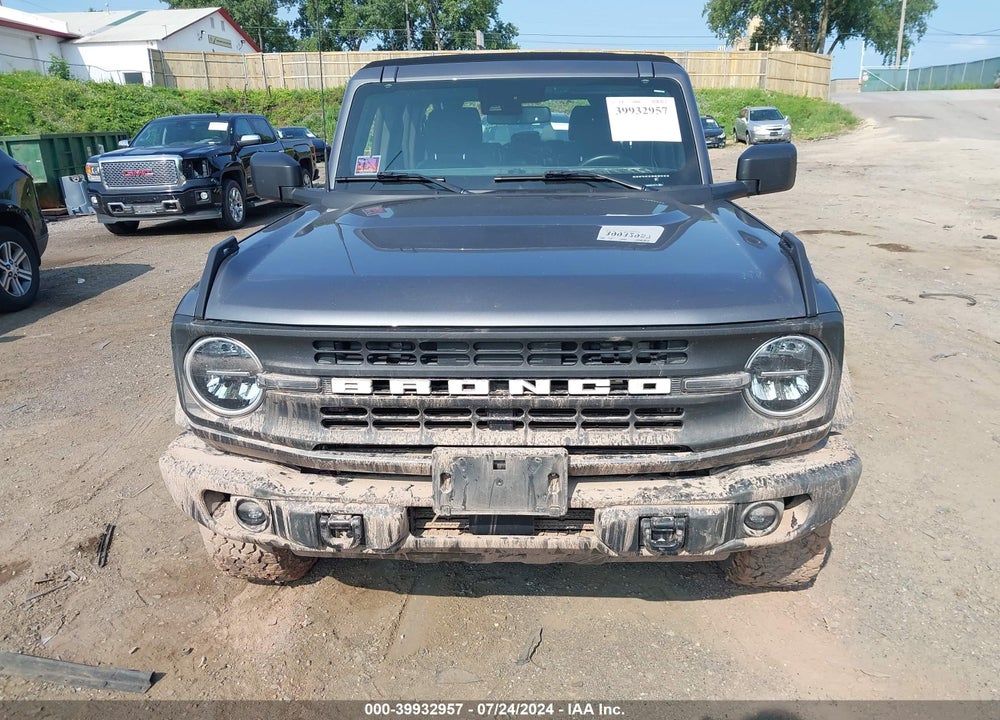 2022 FORD BRONCO BLACK DIAMOND VIN: 1FMDE5BH8NLA84119