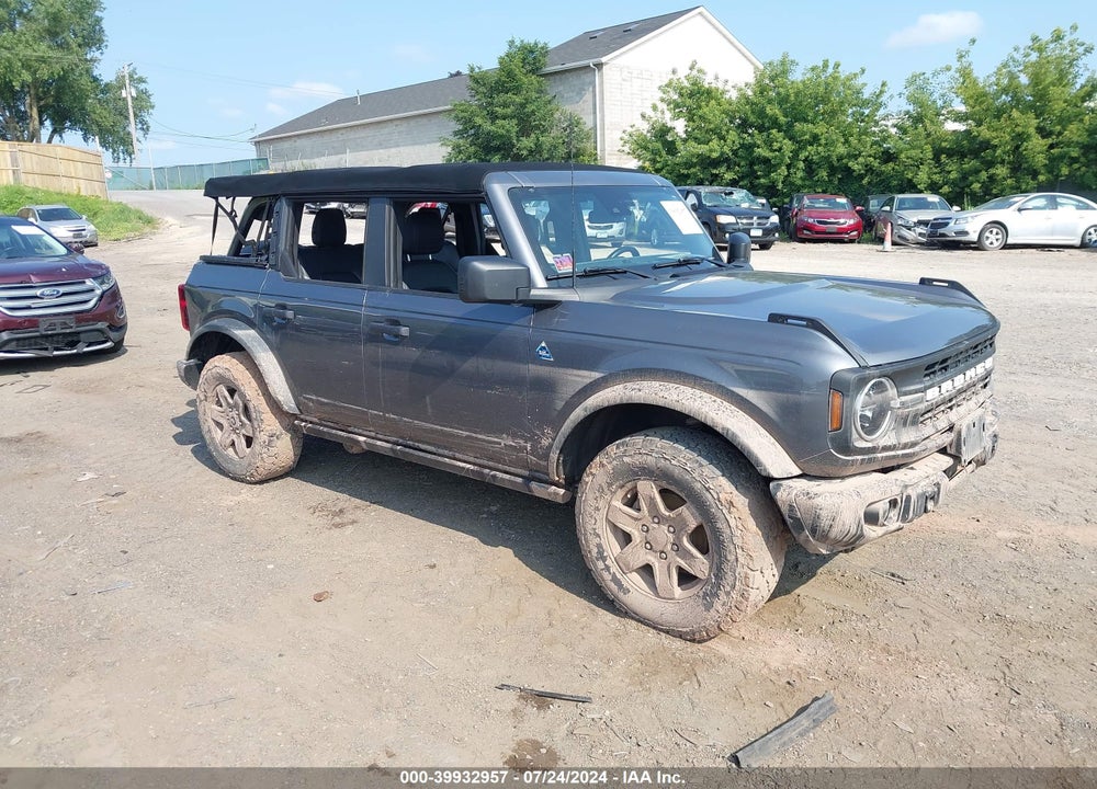 2022 FORD BRONCO BLACK DIAMOND VIN: 1FMDE5BH8NLA84119