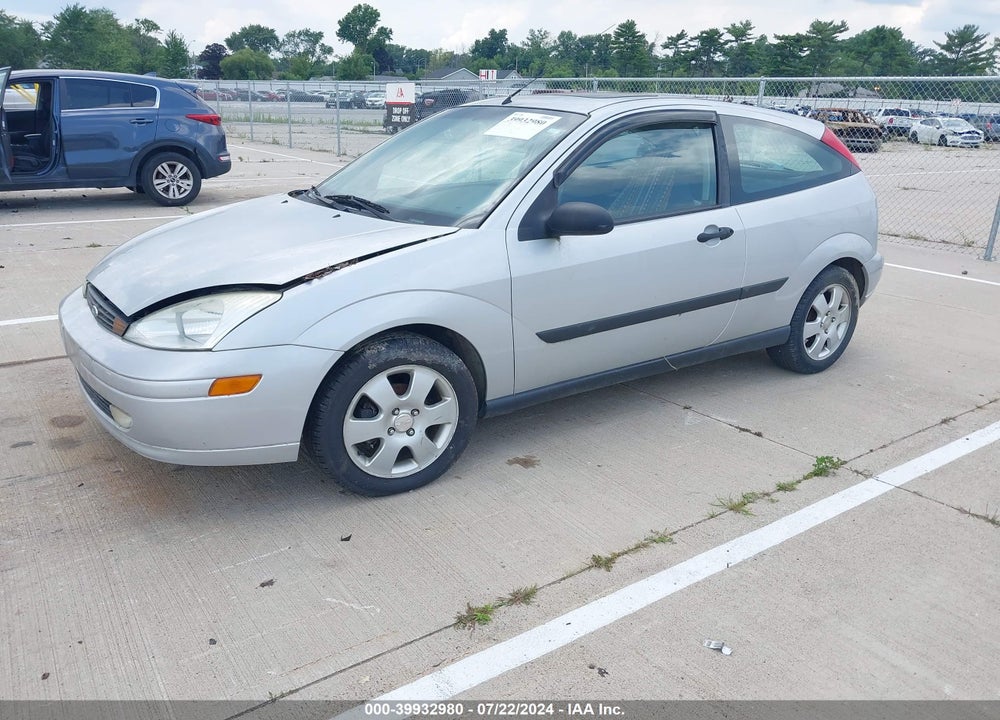 2001 FORD FOCUS ZX3 VIN: 3FAHP31341R248784