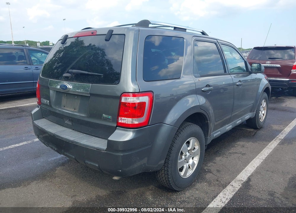 2011 FORD ESCAPE LIMITED VIN: 1FMCU0EGXBKA99114