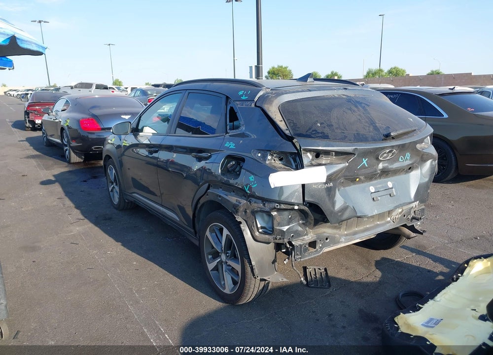 2019 HYUNDAI KONA LIMITED VIN: KM8K33A52KU373950