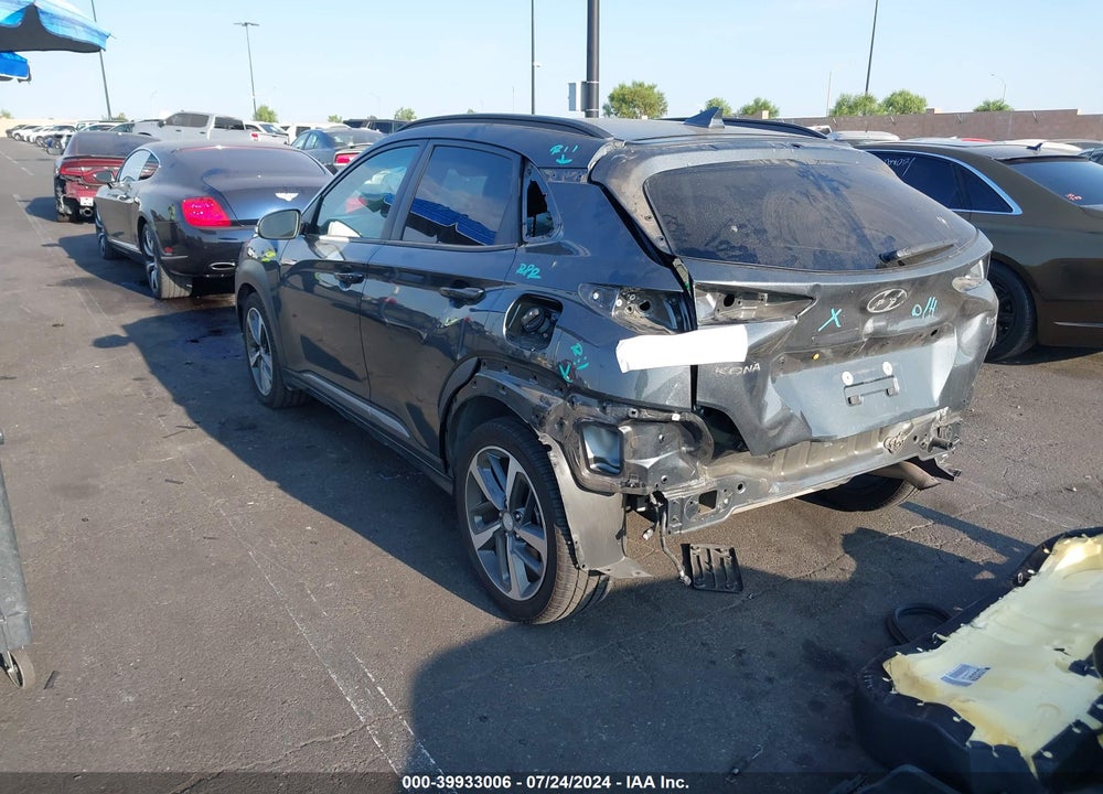 2019 HYUNDAI KONA LIMITED VIN: KM8K33A52KU373950