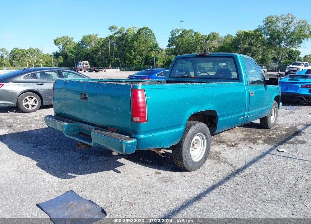 1996 GMC SIERRA C1500 VIN: 1GTEC14W0TZ515498