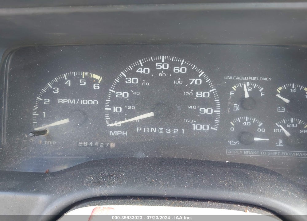 1996 GMC SIERRA C1500 VIN: 1GTEC14W0TZ515498