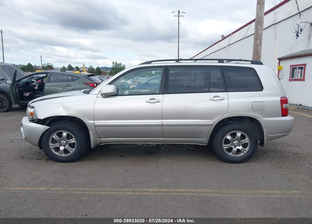 2006 TOYOTA HIGHLANDER V6 VIN: JTEEP21A660152177