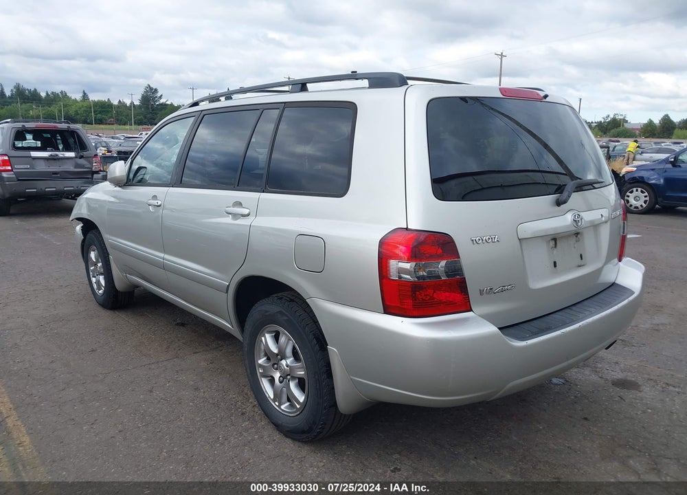 2006 TOYOTA HIGHLANDER V6 VIN: JTEEP21A660152177