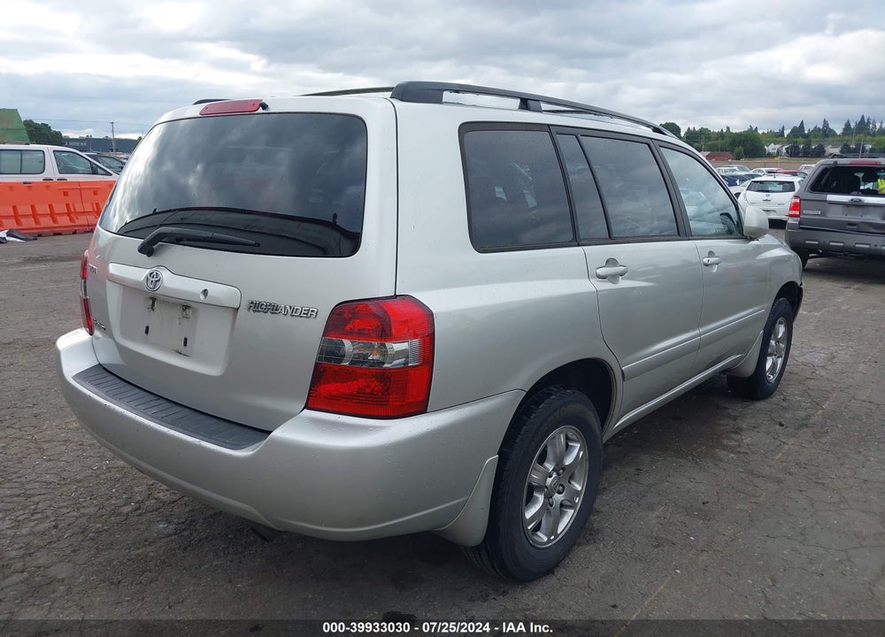 2006 TOYOTA HIGHLANDER V6 VIN: JTEEP21A660152177
