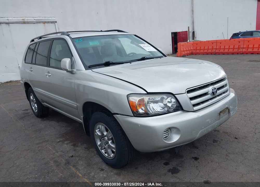 2006 TOYOTA HIGHLANDER V6 VIN: JTEEP21A660152177