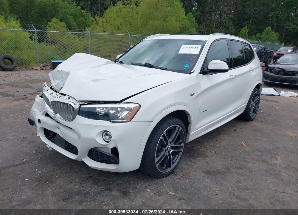 2017 BMW X3 XDRIVE28I VIN: 5UXWX9C50H0D97093