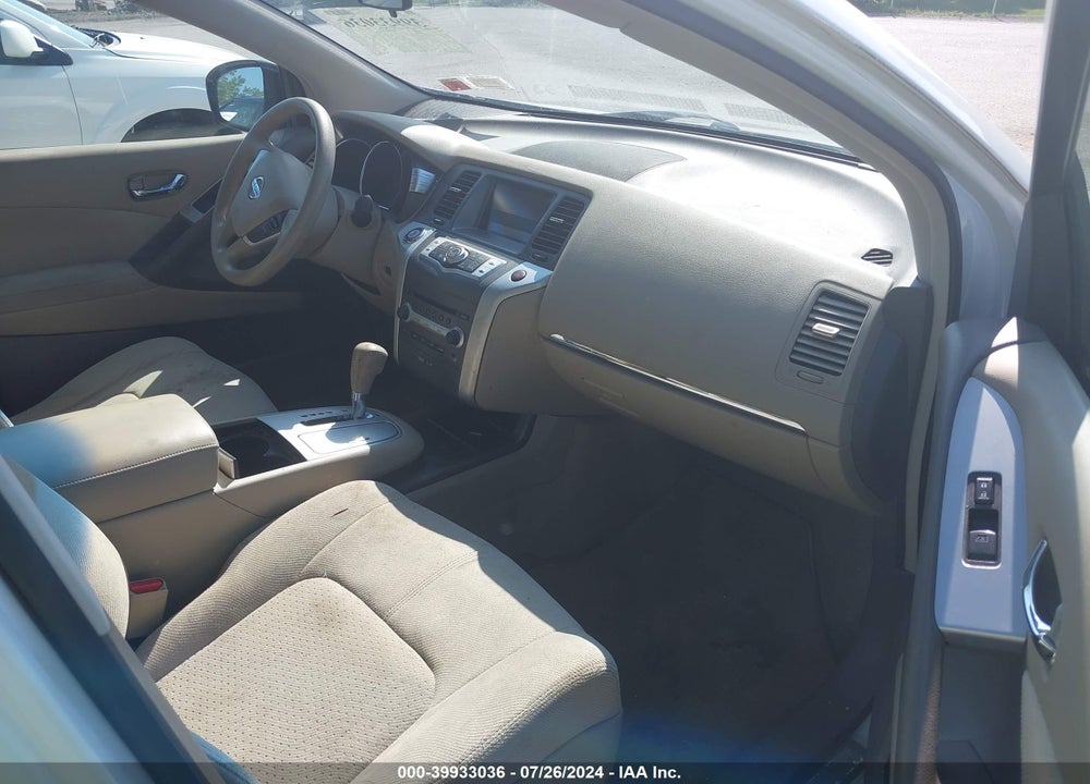 2012 NISSAN MURANO S VIN: JN8AZ1MW0CW202633