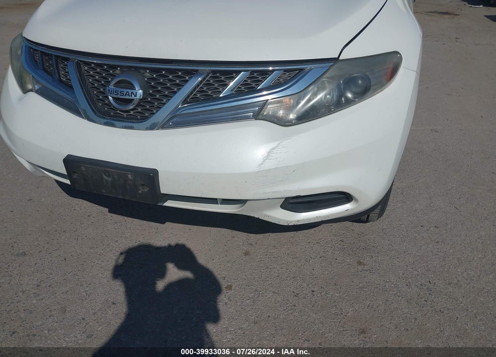 2012 NISSAN MURANO S VIN: JN8AZ1MW0CW202633