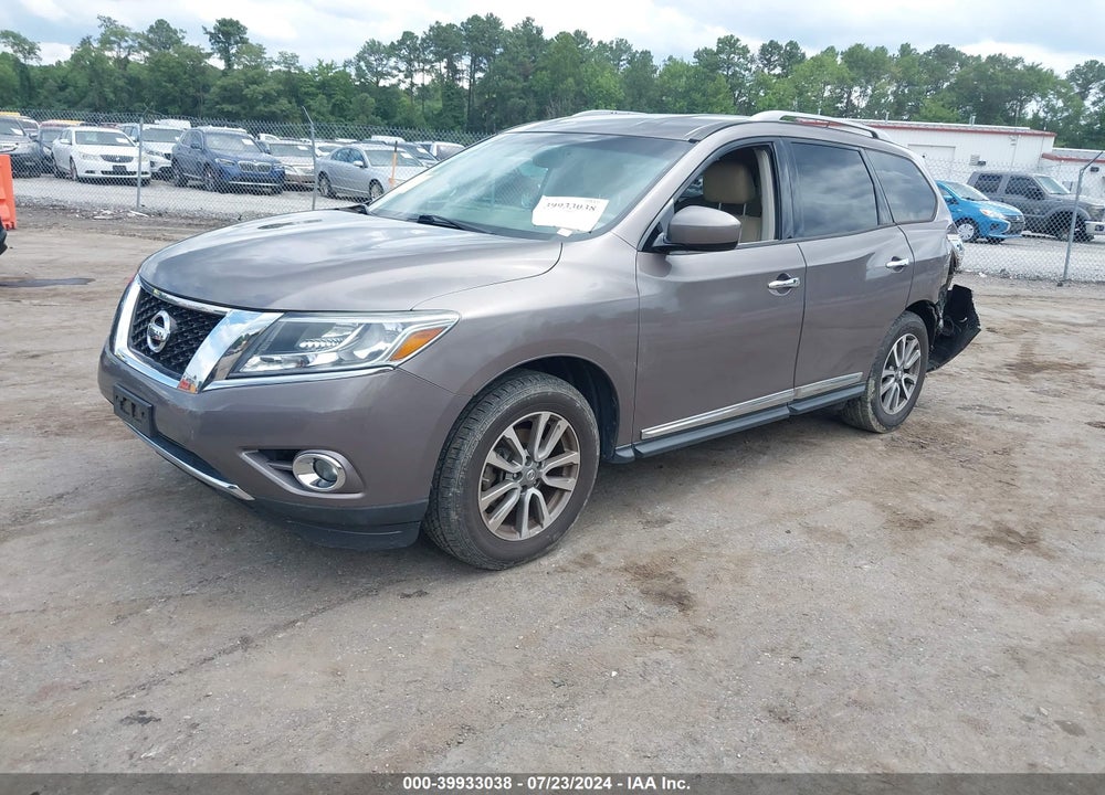 2014 NISSAN PATHFINDER SL VIN: 5N1AR2MM4EC641110