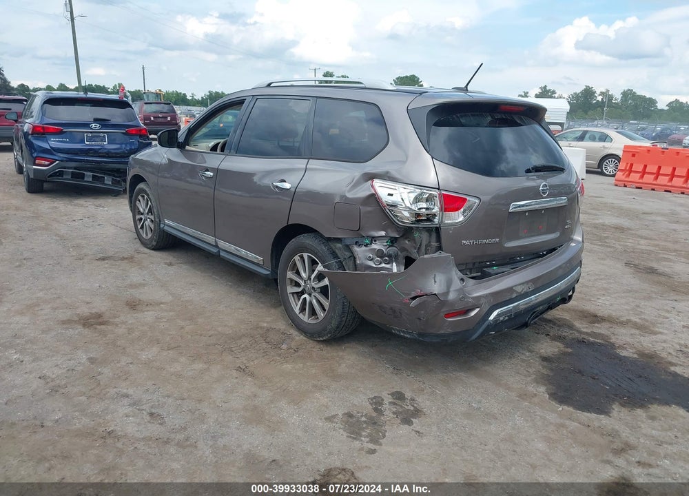 2014 NISSAN PATHFINDER SL VIN: 5N1AR2MM4EC641110