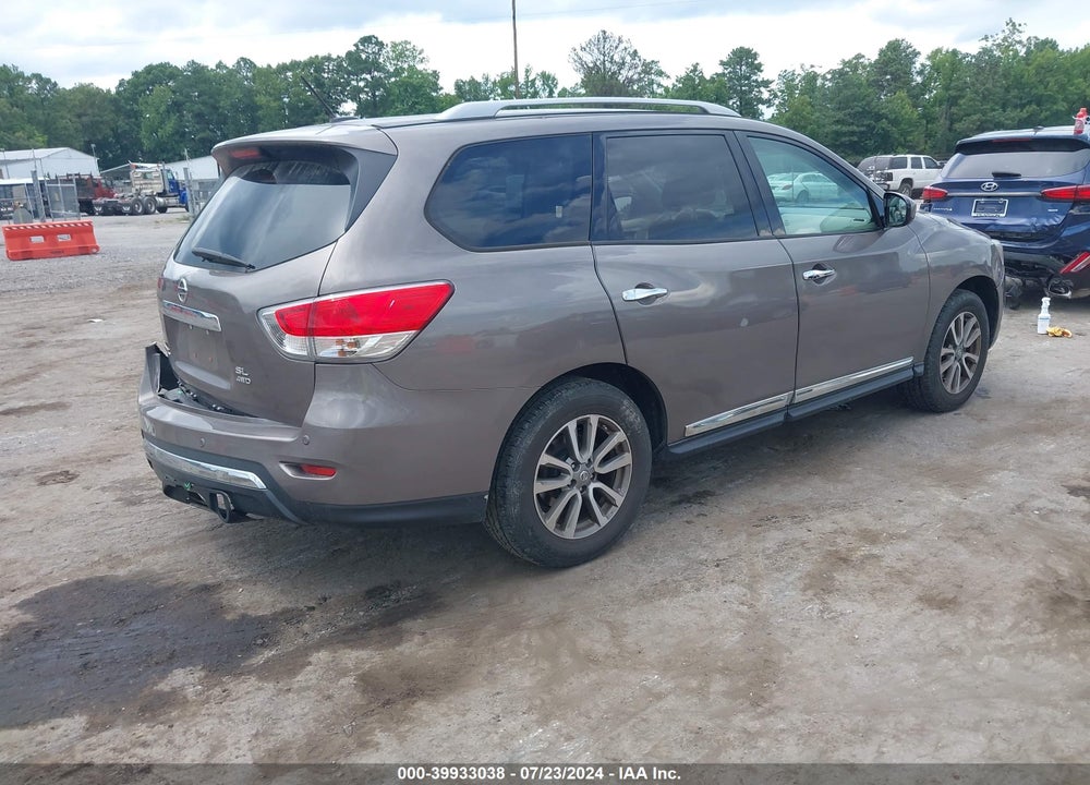 2014 NISSAN PATHFINDER SL VIN: 5N1AR2MM4EC641110