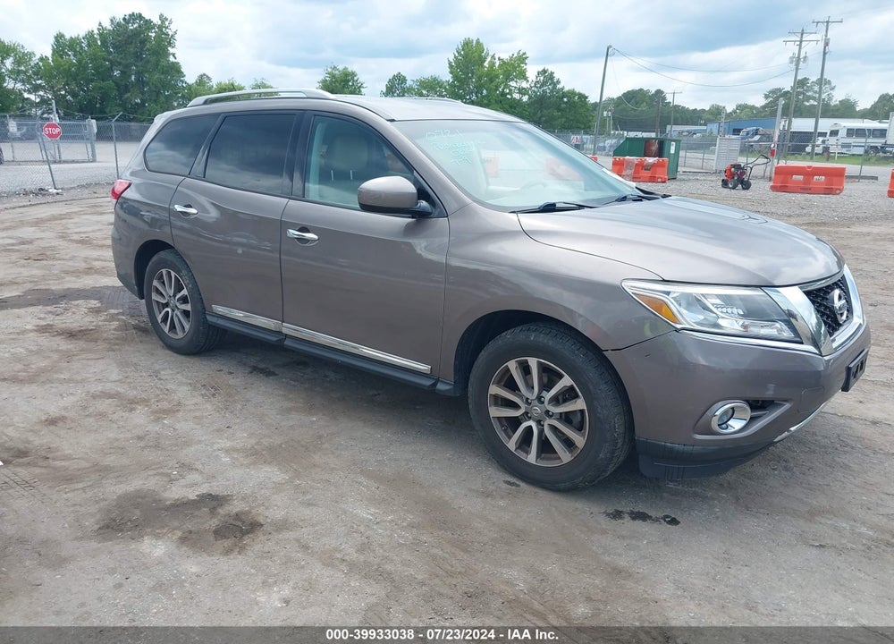 2014 NISSAN PATHFINDER SL VIN: 5N1AR2MM4EC641110