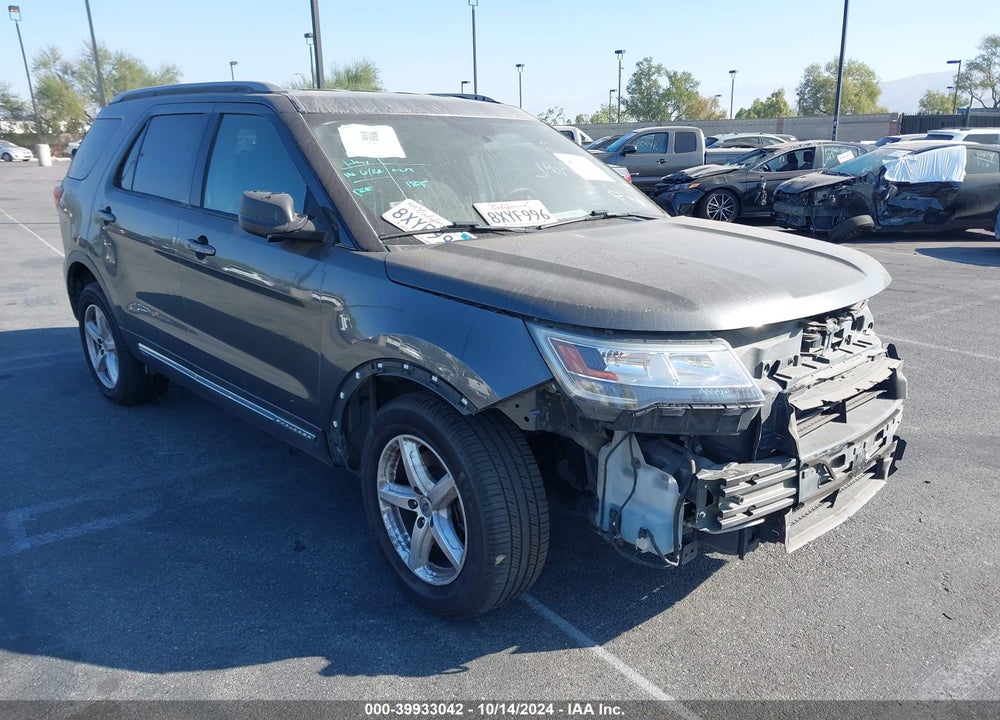 2018 FORD EXPLORER XLT VIN: 1FM5K7D83JGC55206