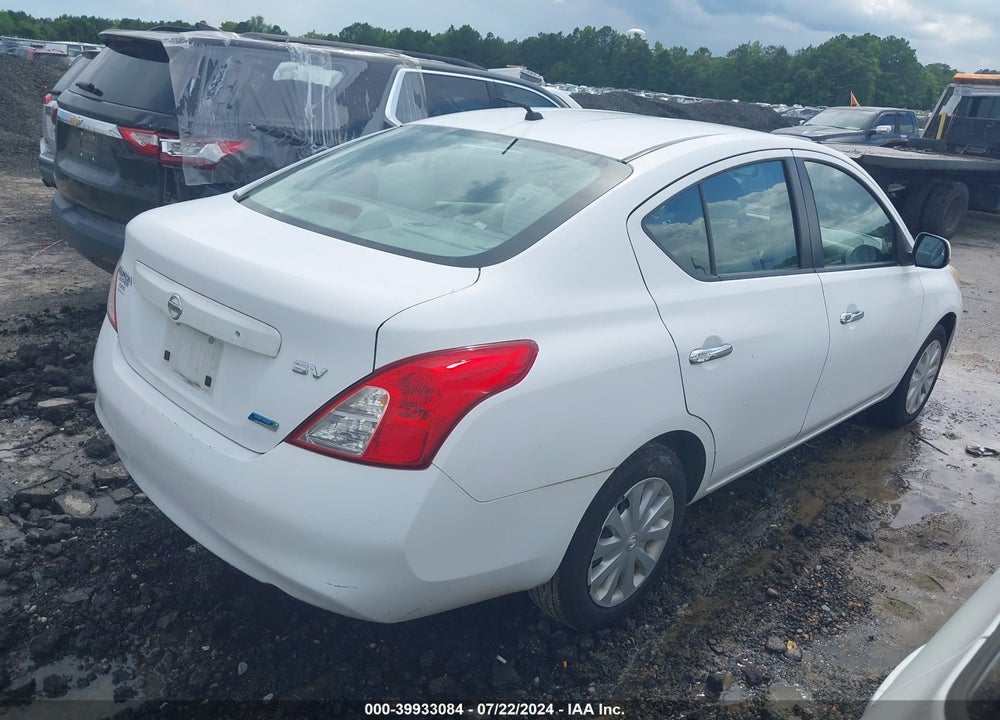 2012 NISSAN VERSA 1.6 SV VIN: 3N1CN7AP9CL807386