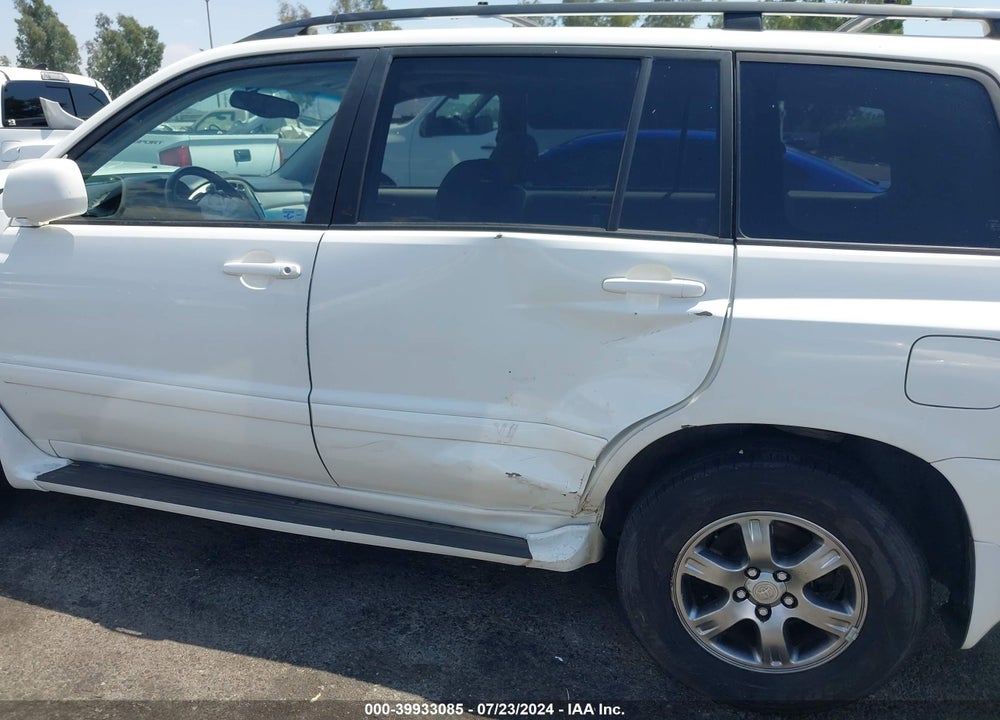 2004 TOYOTA HIGHLANDER V6 VIN: JTEEP21A140005455