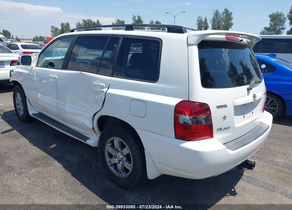 2004 TOYOTA HIGHLANDER V6 VIN: JTEEP21A140005455