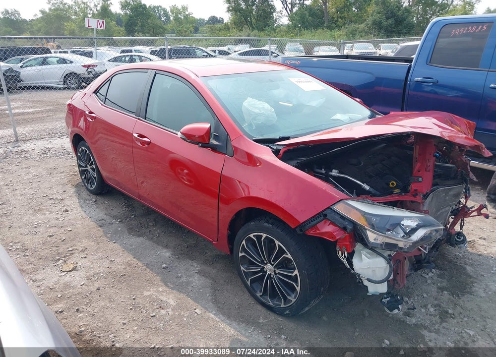 2014 TOYOTA COROLLA S PREMIUM VIN: 5YFBURHE4EP035445