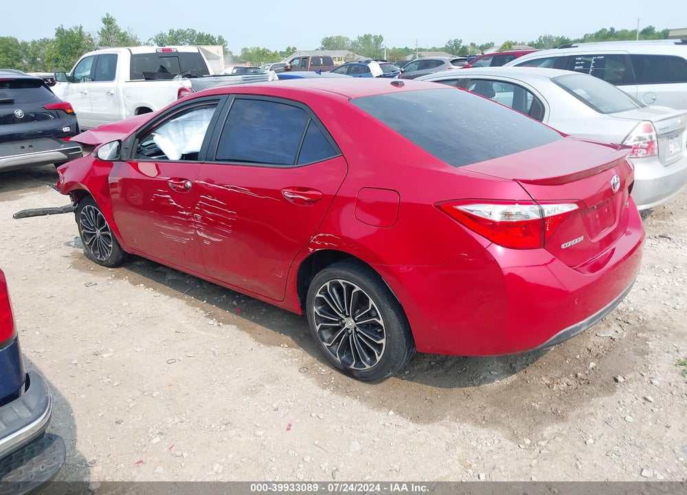 2014 TOYOTA COROLLA S PREMIUM VIN: 5YFBURHE4EP035445