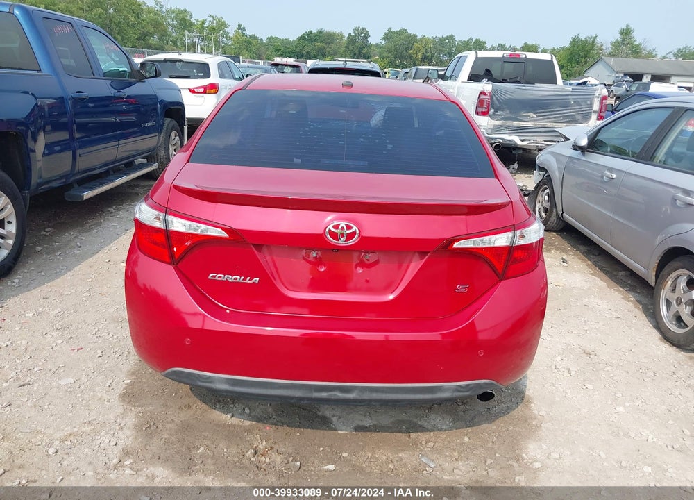2014 TOYOTA COROLLA S PREMIUM VIN: 5YFBURHE4EP035445