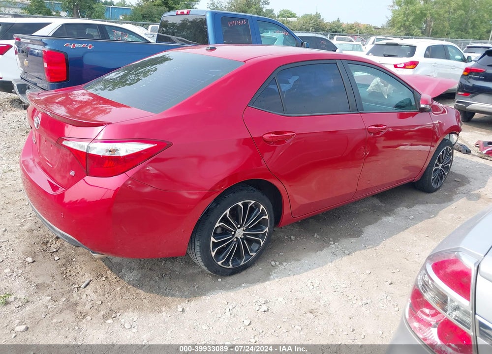 2014 TOYOTA COROLLA S PREMIUM VIN: 5YFBURHE4EP035445