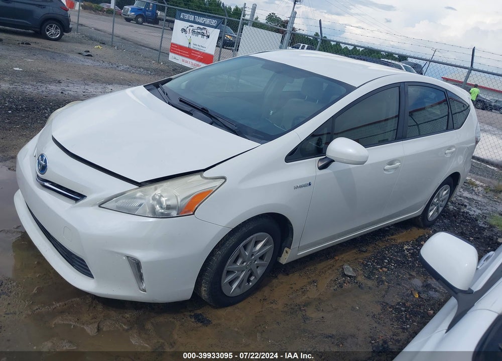 2012 TOYOTA PRIUS V THREE VIN: JTDZN3EU0C3134645